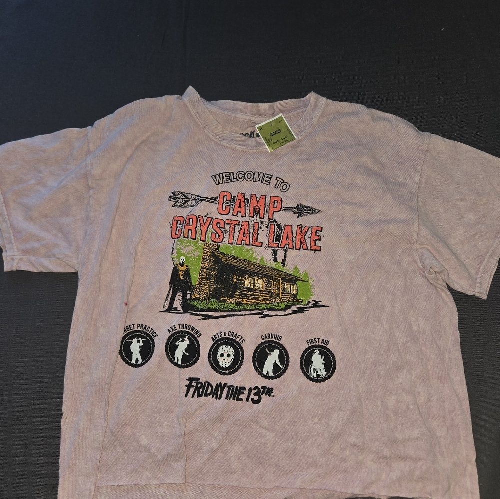 Camp Crystal Lake Kids Graphic T-Shirt